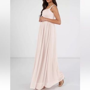 Azazie Maternity Dress Size 8 In Vintage Rose Baby Girl Shower or wedding Dress